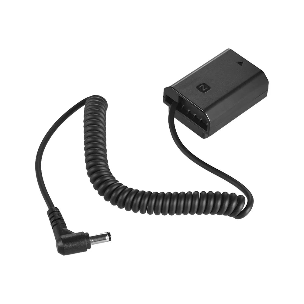 Dummy Cable Spring for Coupler Sony A7III A9 Connector A7SIII Pack DC Battery NP-FZ100 A7RIII Andoer