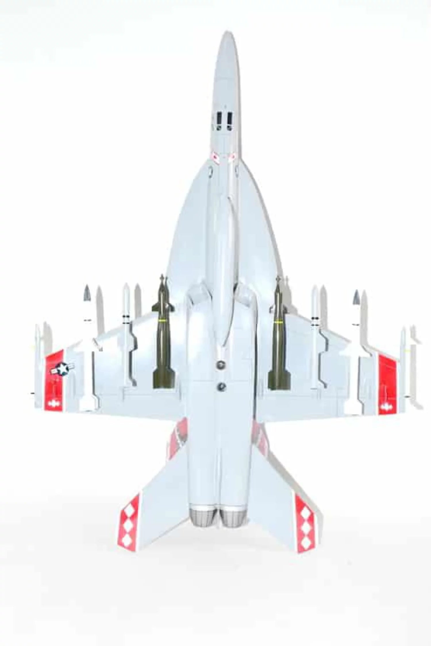 F/A-18F Fighter/Attack Mahogany, 1/40th (2005) VFA-102 Diamondbacks Model, (18) Navy, Scale,