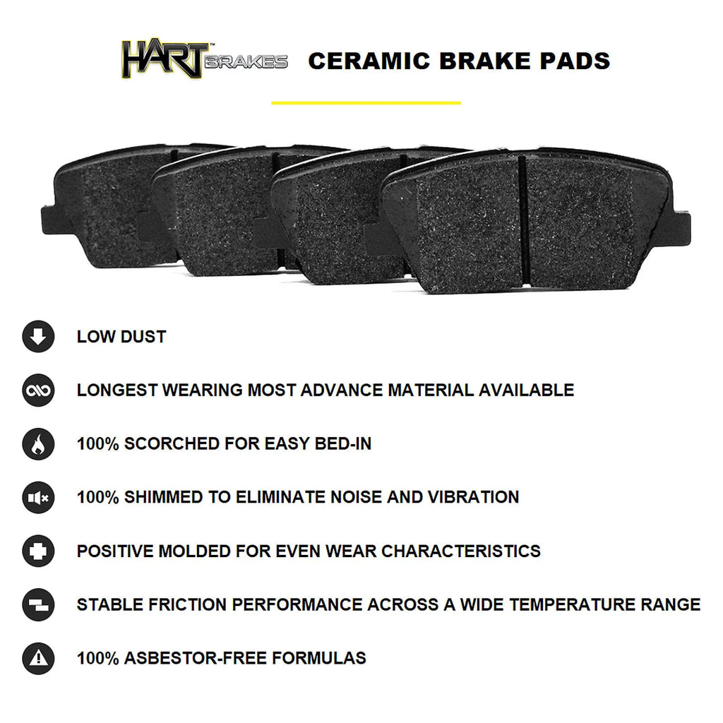 Qashqai, Brakes |fits X-Trail, Brake |Front Rotors Kit Pads| Front 2018-2020 Pads Nissan and and Rotors Hart Pads| Rogue Brakes Nissan Brake and Nissan Ceramic Rotors Brake 2017-2018 2017-2019