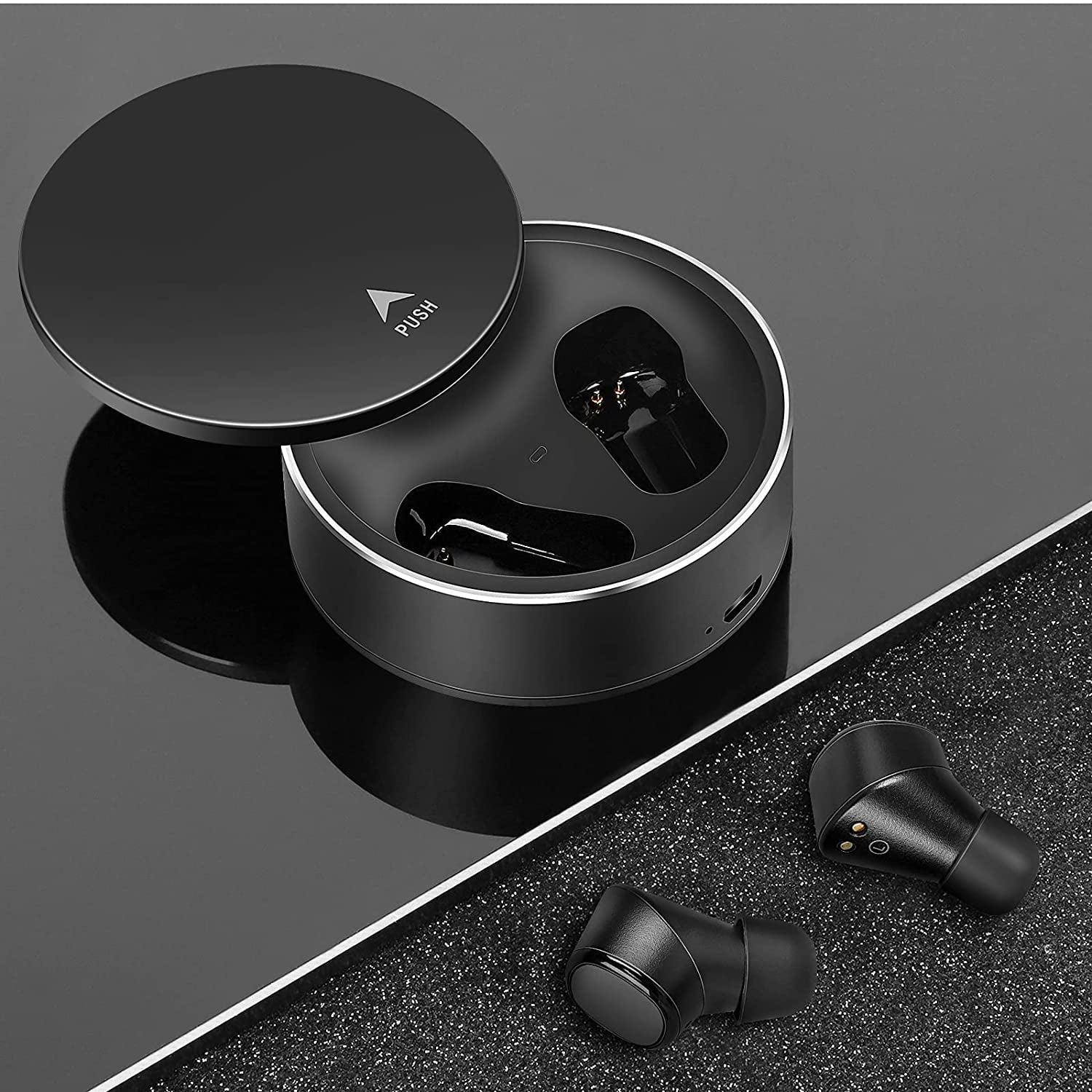 Sony Bluetooth Built-in Mic Earbuds X7 Earbuds 1 Wireless III Touch Waterproof with For Sports UrbanX Black Xperia Mic Earphones True Deep 5.0 in-Ear Control Headphones Bass IPX5 -