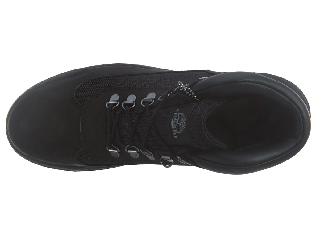 Boot Timberland Leather/Fabric Field M Waterproof Black Waterbuck Men's Nubuck 9.5