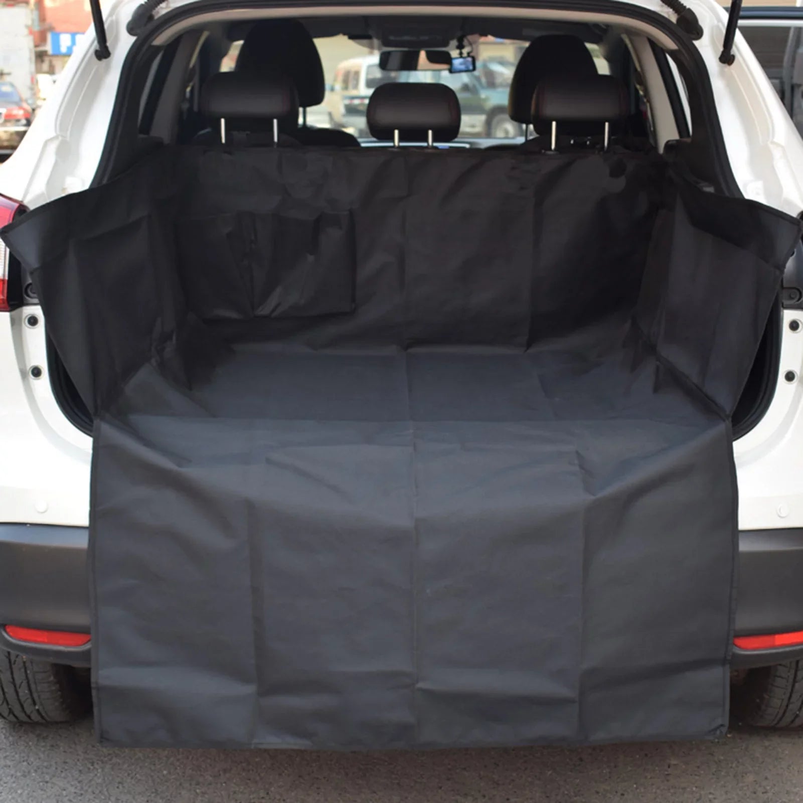 Bite Oxford Thicker Sedan Van Trunk Cushion Mat for Resistant Car Organizer Trunk Arealer Dirt-proof Mat Seat Cloth Mat Protective SUV Pet Dog