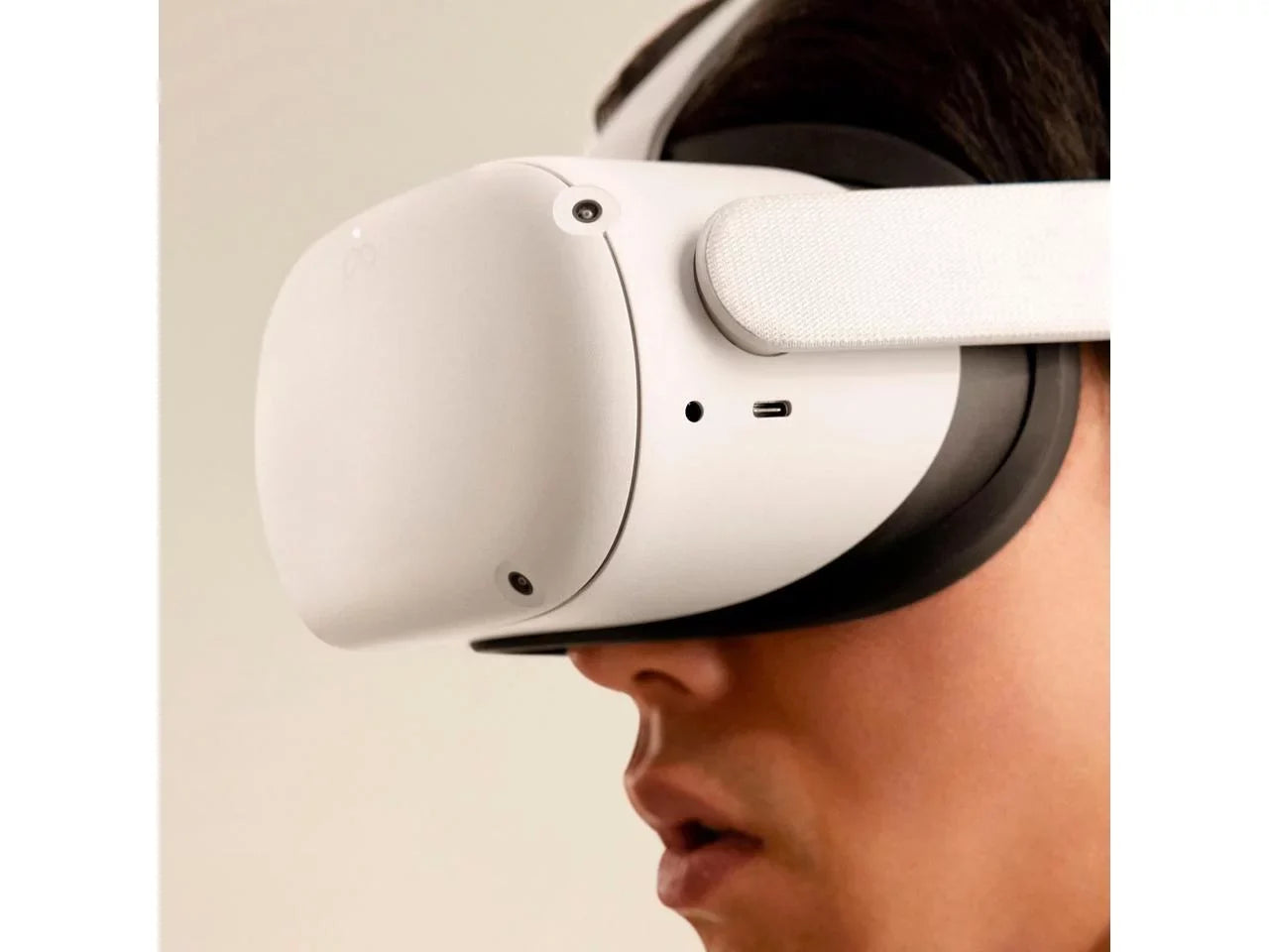 256GB, with Headset, Accessory Bundle All-In-One Quest Virtual Advanced (Oculus), Meta Reality 2 Cefesfy