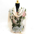 Scarf CHANEL Size Silk Chiffon Large Chanel Ladies Stole Pre-Owned Pink (Good) | Muffler