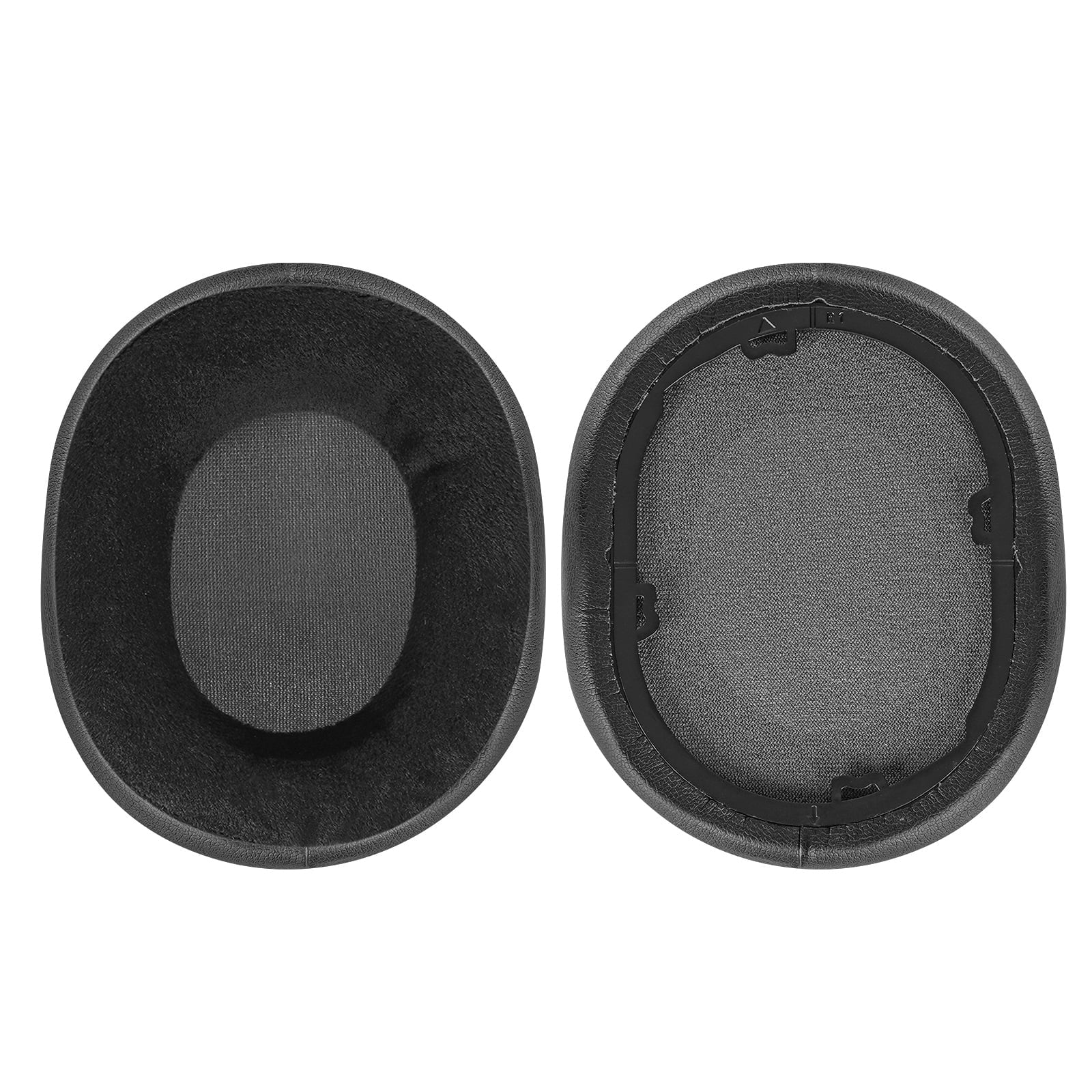 Geekria for Ear Velour Ear Pads Earpads, Hybrid (Black) Cushions, Cups Headphones Cover HS55, Parts Ear Replacement Comfort Corsair Repair Headset HS65