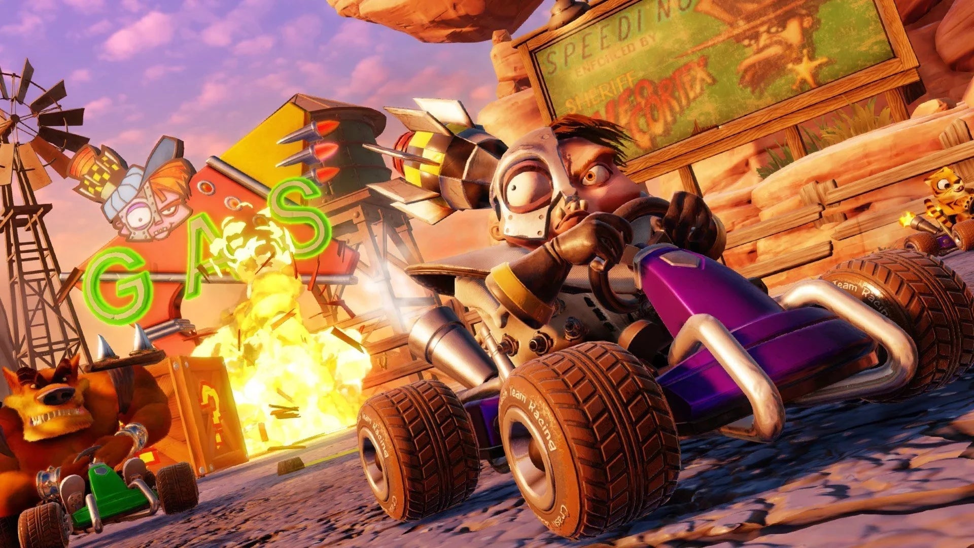 PlayStation Nitro-Fueled, 4 Team Crash Activision, Racing: