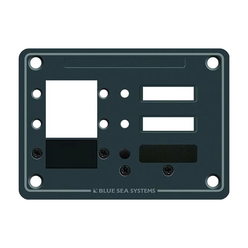 3 Blank C-Series DC Panel Sea Blue 8088 - Position