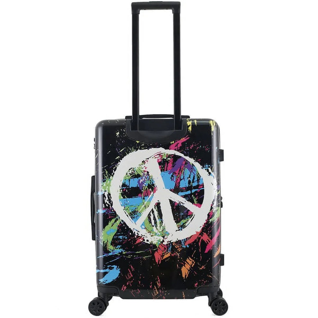 Peace In Art Luggage World The Italy Suitcase Spray 24" TUCCI