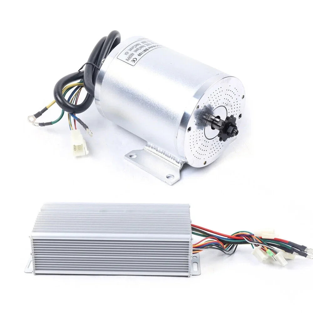 E-bike Brushless Controller 3000W BLDC 60A for Motor W/ Scooter Kit Electric 72V