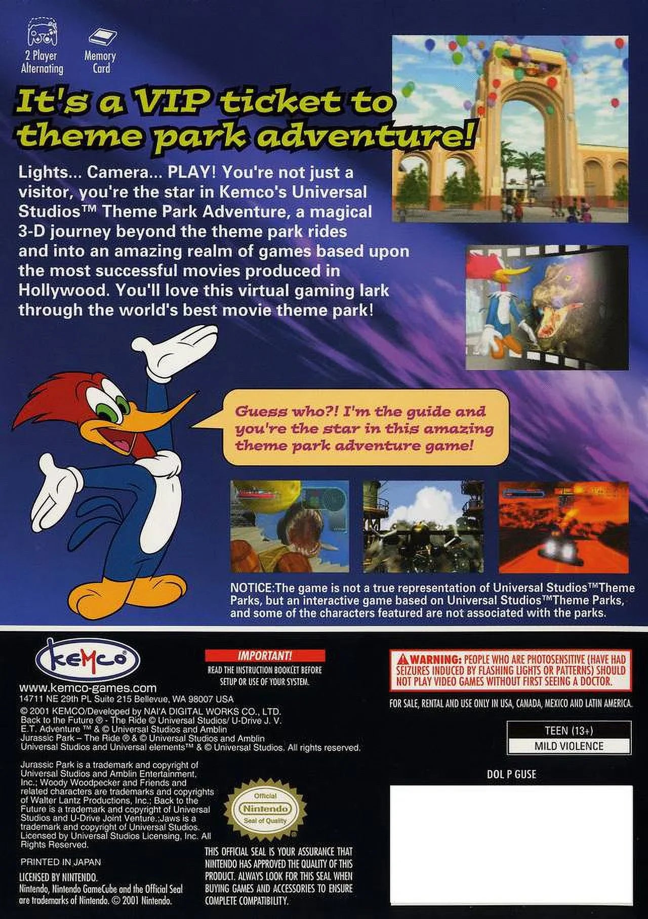 Studios Universal Parks Theme Adventure