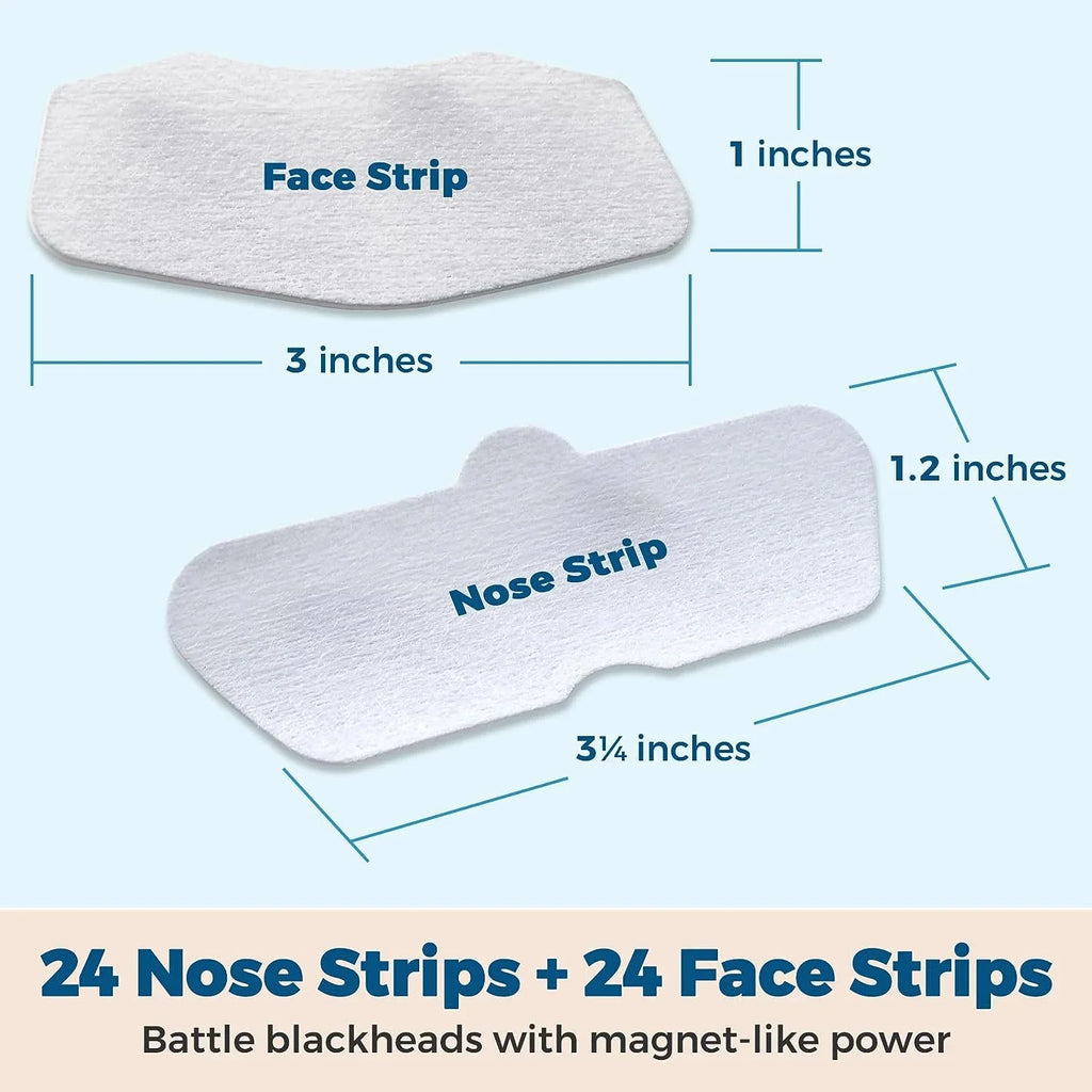 Sensitive Pore 48 Cleansers Strips Pack, Deep Facial Strips Combo MEDca Cleansing