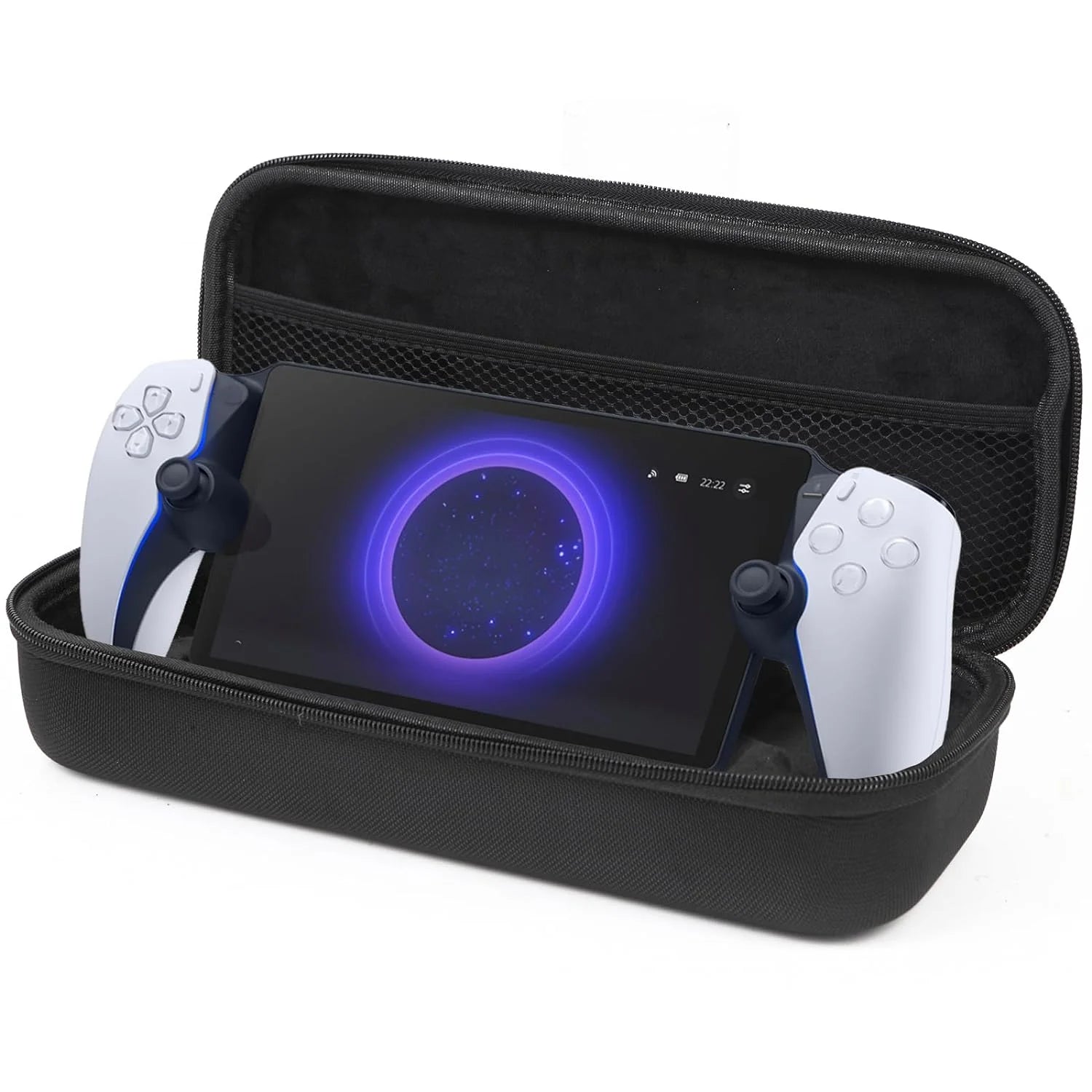 Fit Case Uberwith Carrying Hard Consoles,EVA Remote ps5 Storage PS for Shell PlayStation Pouch Travel Case Game Streaming Case Carry portal Storage handheld Portable for Portal,Portable Console