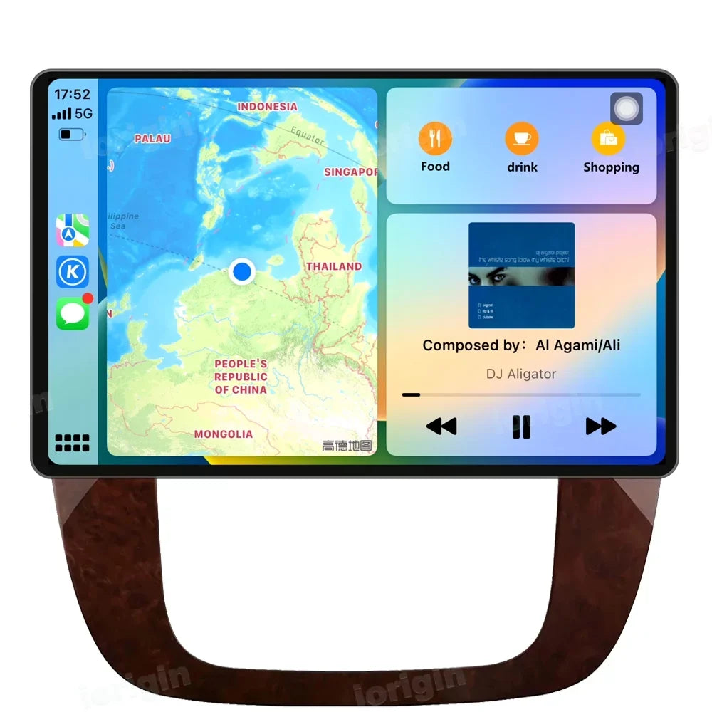 Stereo 13.3" in GMC Car 12 Android Chevy Tahoe Chevrolet CarPlay Radio for Auto with 2007-2012 Yukon Built Suburban Android