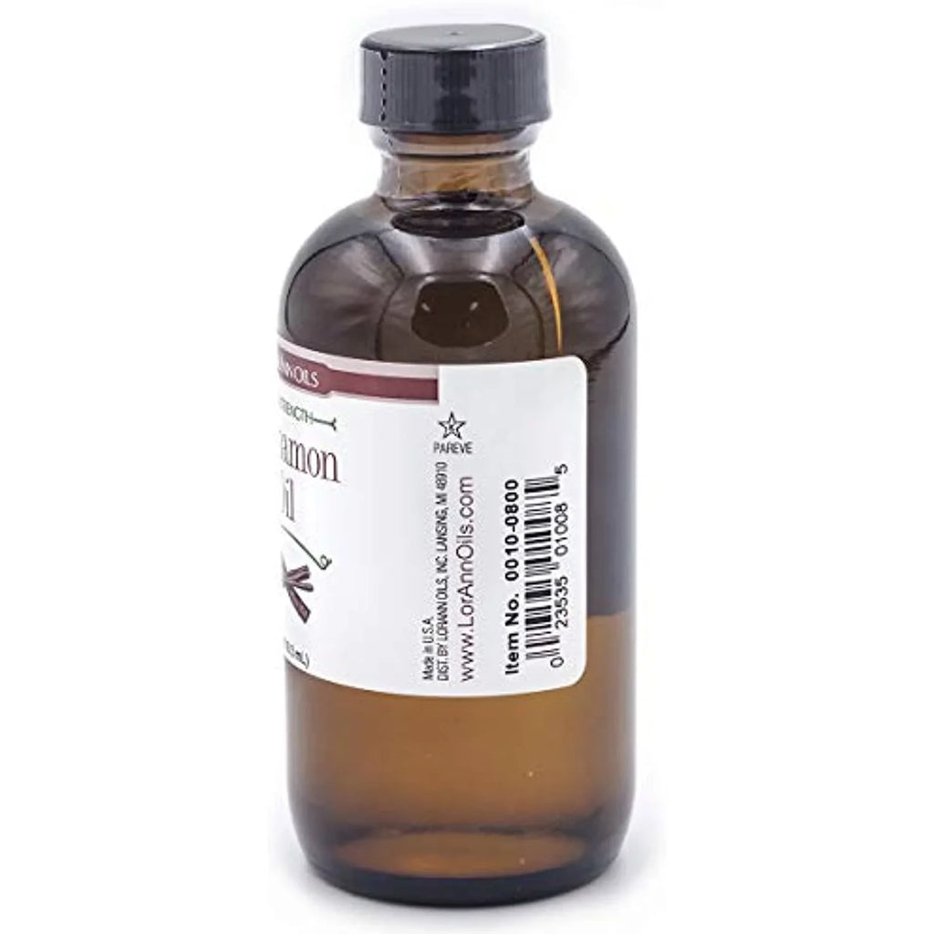 Oil Flavor, Cinnamon Ounce Bottle Lorann 4 Ss