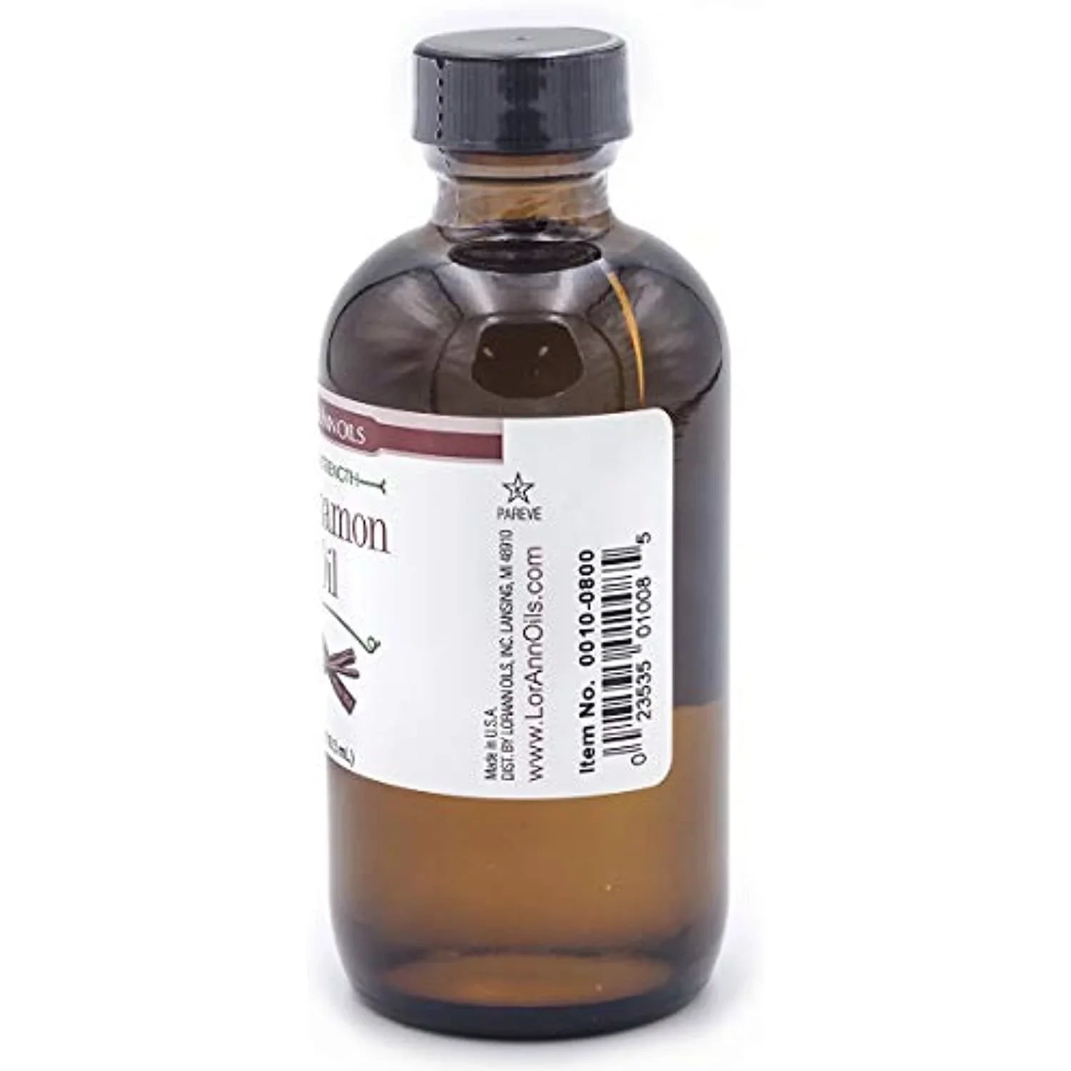 Oil Flavor, Cinnamon Ounce Bottle Lorann 4 Ss