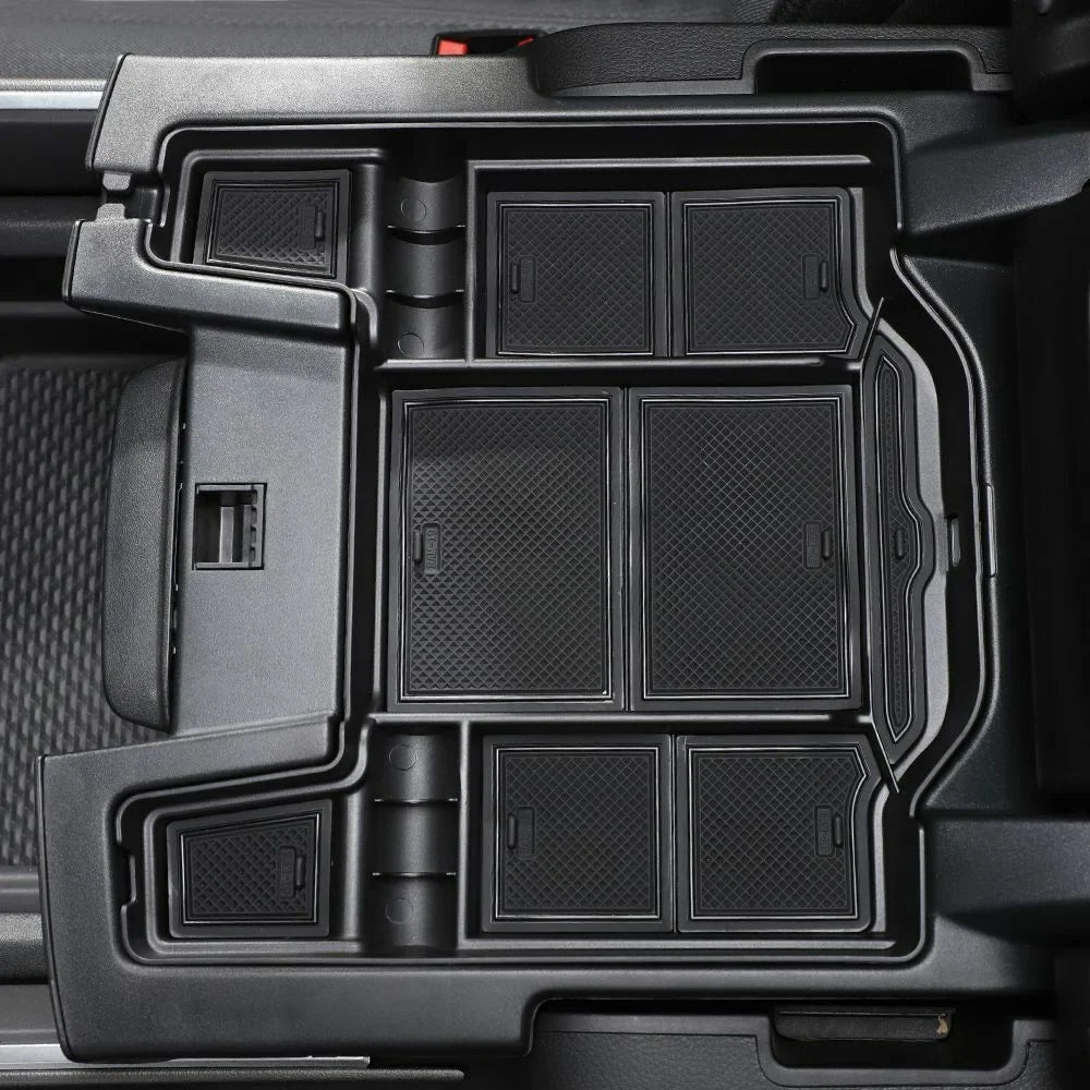 Organizer Central Teledu Box Armrest Tray Storage
