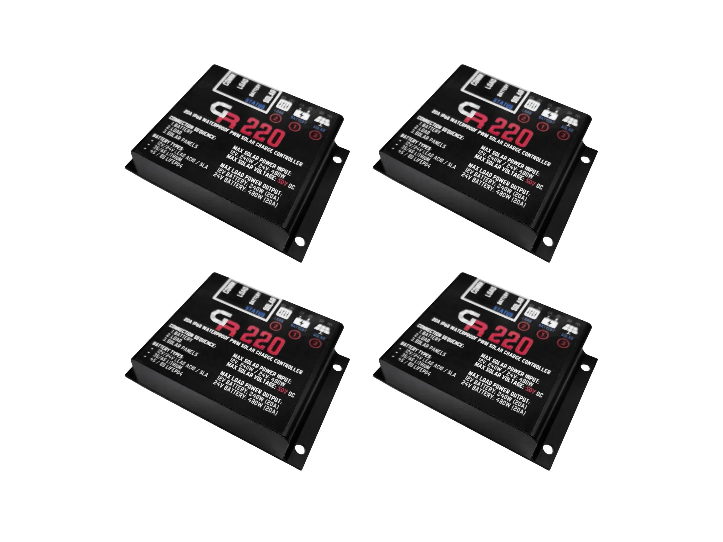 Generator to 4 Charge CEP220 x Controllers Upgrade Solar