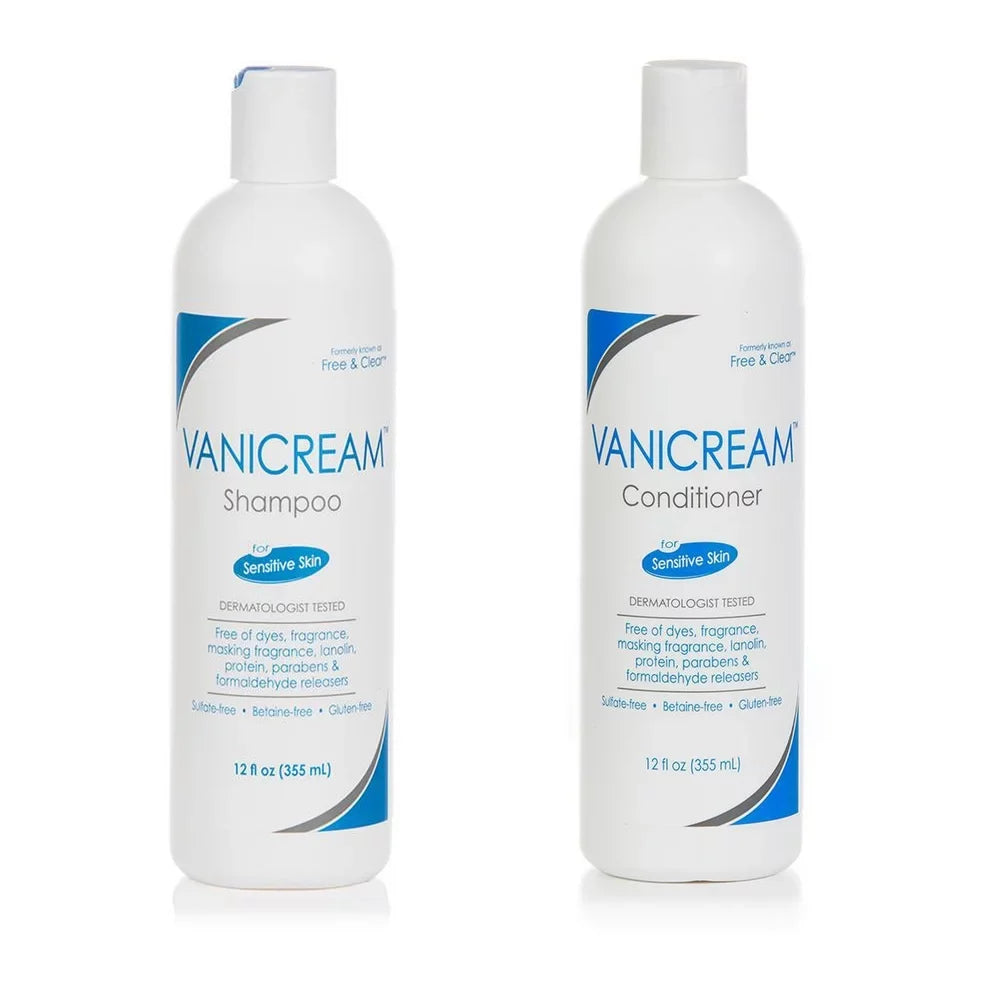 & oz Pack 12 & oz 12 Combo Vanicream Conditioner Clear) (Free Shampoo