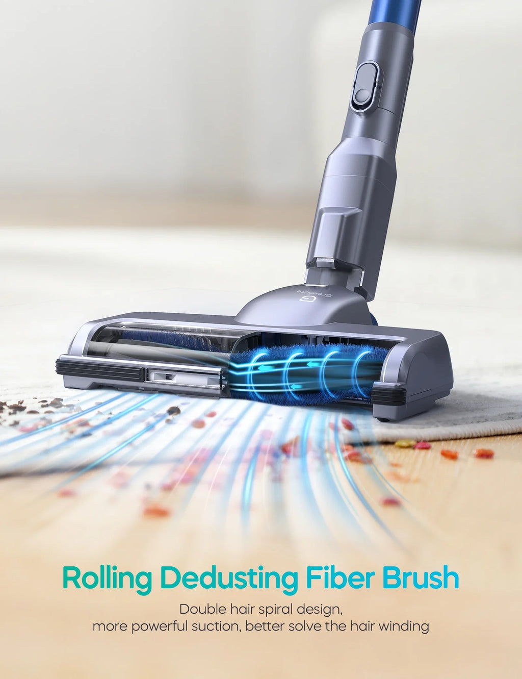 6 Cordless Detachable 23000Pa 1 Lightweight Vacuum with for Cleaner, Long Battery, Powerful Runtime, in Suction, Floor/Carpet/Pet/Hair 35min Home/Car/Hard Vacuum Handheld