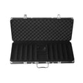 Aluminum Alloy Capacity Hellery Chip High Box Suitcase Carrying Black Case Thicken Solid