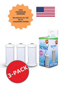Model Compatible , and - - 3 OPFF-RF300 Water , Frigidaire® in Pack , U.S.A. Brand Made # ZUMA Filter with Ice RF-100