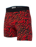 size in Waist Pelter Boxer Red (L) 34" Stance Briefs men