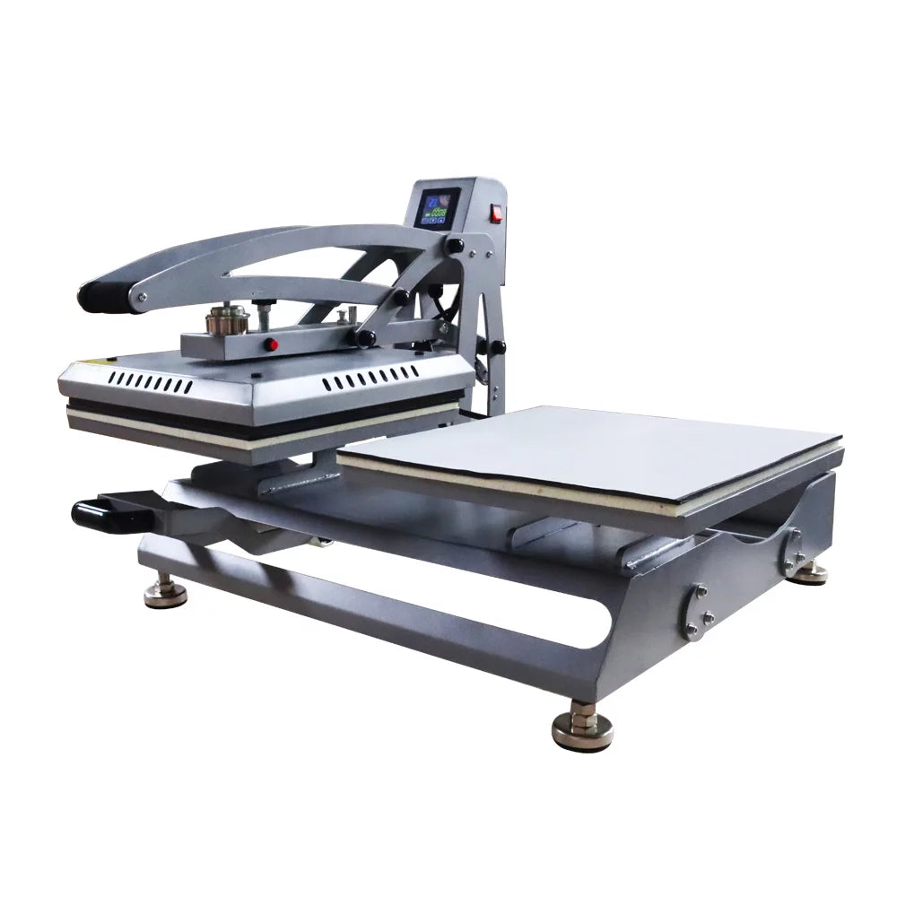 INTBUYING 15x15in Magnetic Sublimation Machine Press Cloth Printing Station Double Bag Heat Transfer Flat Heat