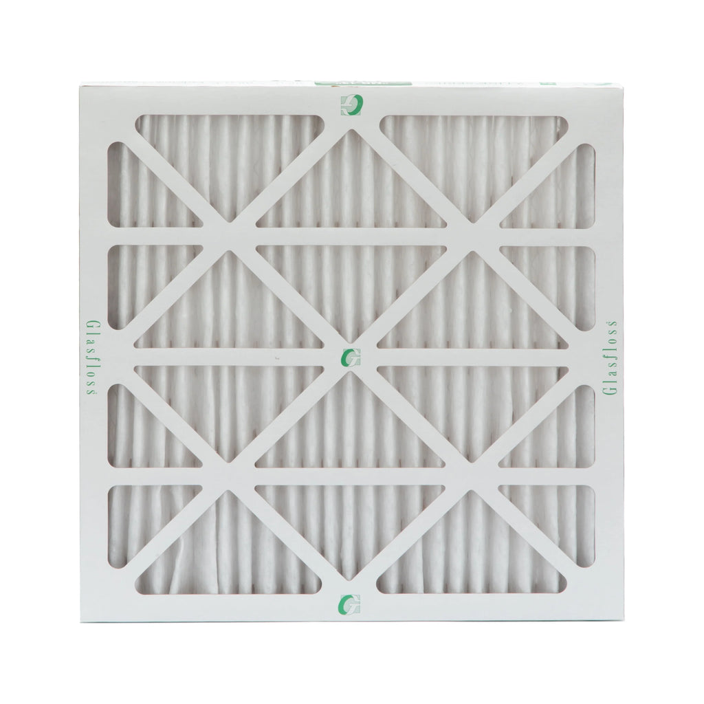10 23-3/8 x Pack MERV 24x24x2 23-3/8 Air 1-3/4 Actual x Size: of Glasfloss. Inch Pleated by 2" 12 Filters