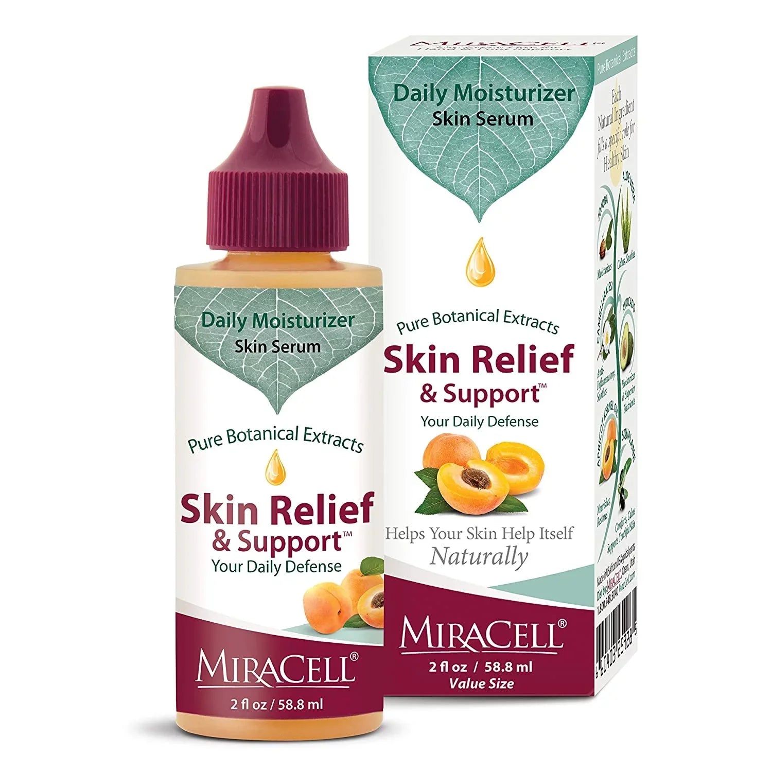 Skin (2 Body oz.) MiraCell Relief Mosturizing Oil & Daily Support -