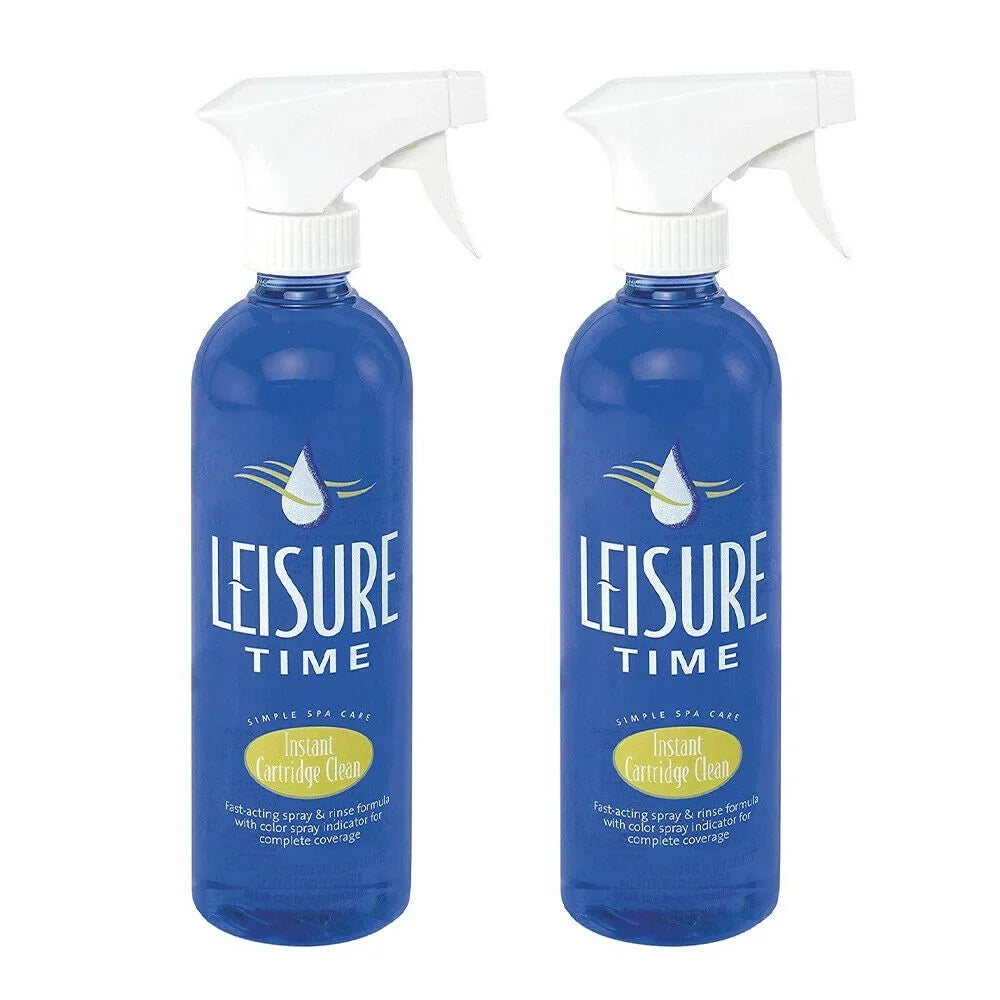 Hot On Leisure Clean Instant Clean 2pk Filters Tubs Time Quickly Cartridge Spray