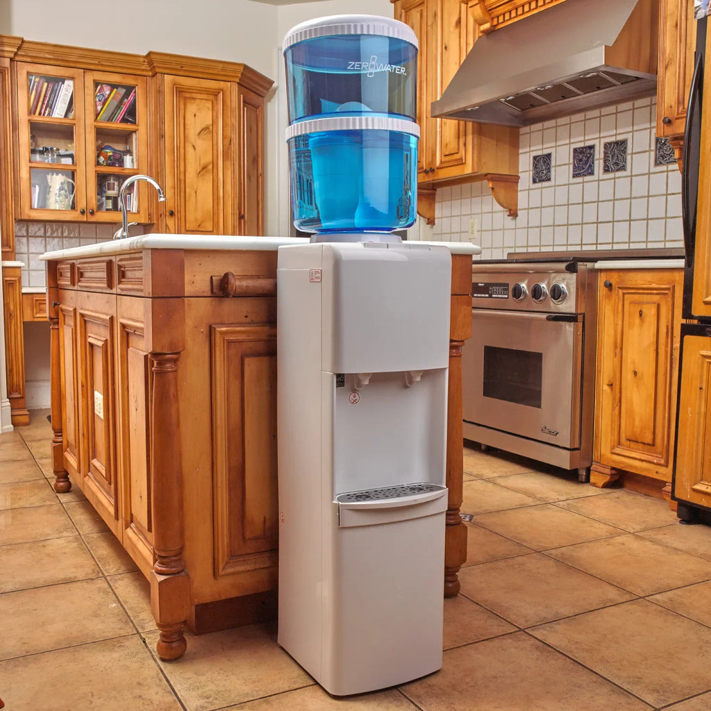 (Water Water Cooler ZeroWater Cooler Filtration Not ZJ-003 Blue Included) - and System White