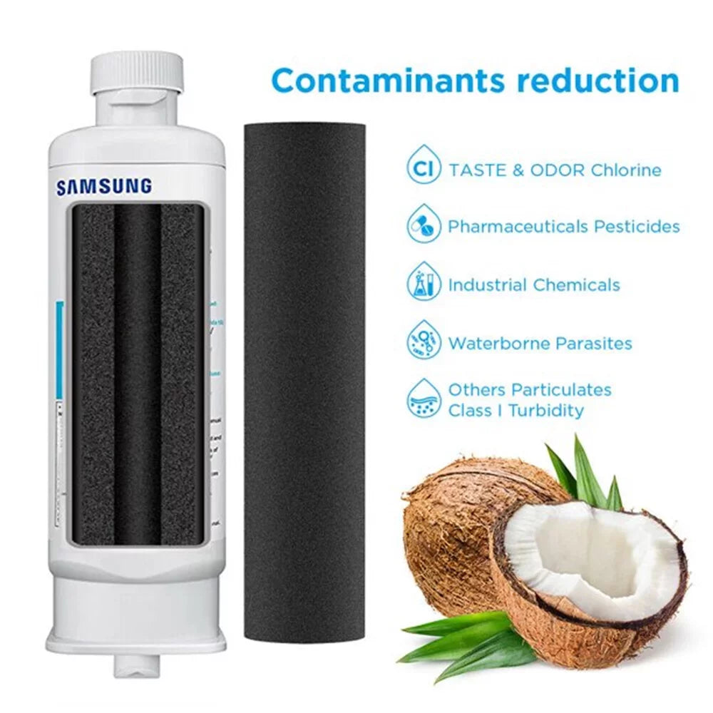 8 RF23M8070SG of HAF-QIN/EXP Refrigerator DA97-17376B Filter Water DA9717376B Pack HAF-QIN,