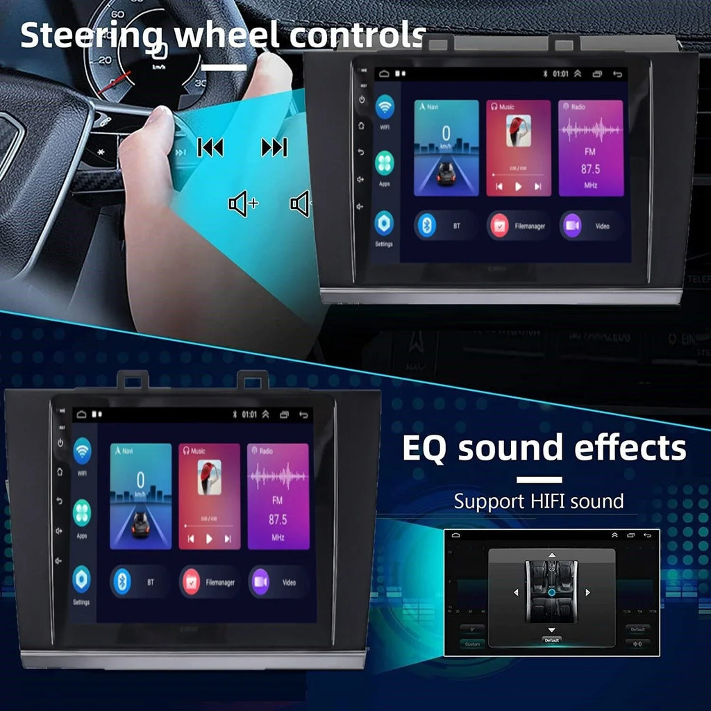 Your Outback Optimize Daily Touchscreen Android Audio GPS with Subaru Commutes Legacy Carplay High-Quality 9IN Upgrade Streaming