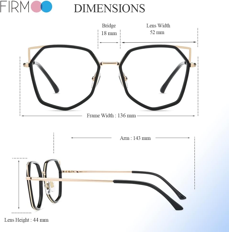 Firmoo for Strain Computer Eye Protection Eye Blocking Screens Light Cat with UV Anti Glasses Glare Black Digital Gold Anti Glasses Women, Blue
