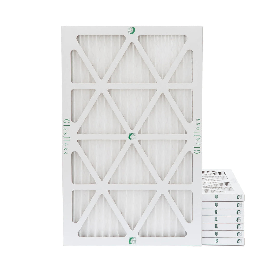 Pack Pleated Furnace 23-1/2 Industries. AC x ( ) Air x 10 MERV by Glasfloss 7/8 16x24x1 Size: 15-1/2 Filters 8 Exact