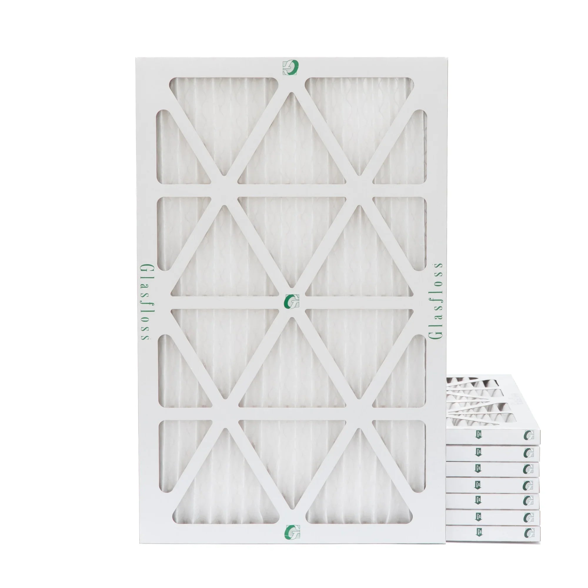 Pack Pleated Furnace 23-1/2 Industries. AC x ( ) Air x 10 MERV by Glasfloss 7/8 16x24x1 Size: 15-1/2 Filters 8 Exact