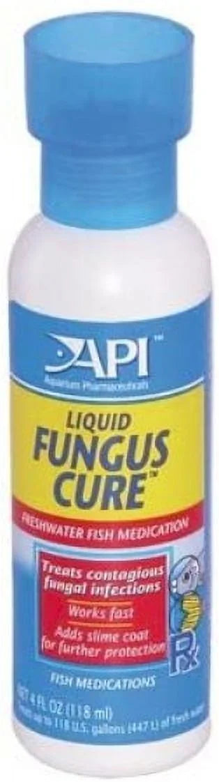 [Aquarium Cure Fish Fungus Aquariums API Freshwater oz Liquid Medication 4 (6 x and 24 Bacteria oz) for Aquarium Care, Supplies] Fungus