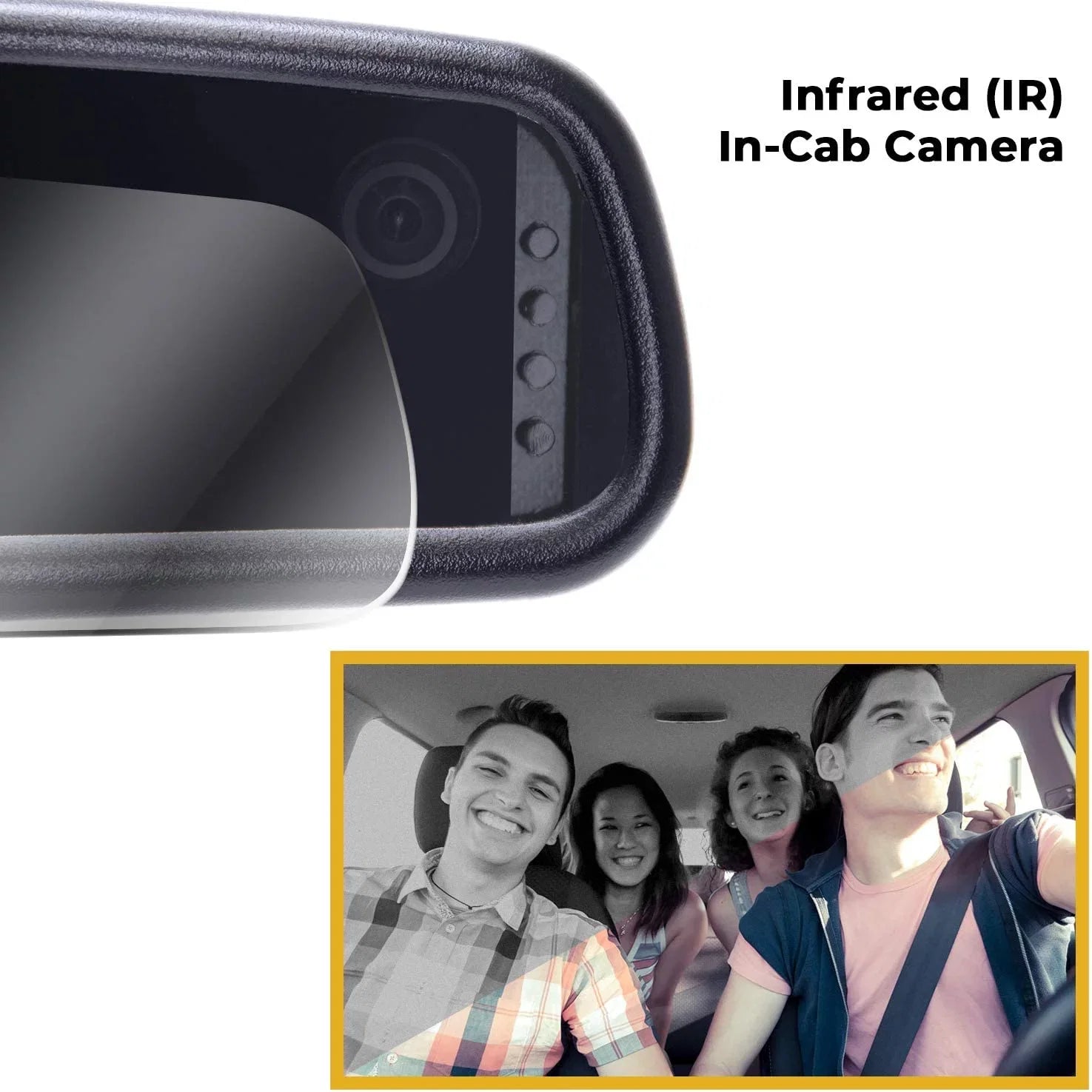 Dash Fit Camera Dual for + View - Tailgaters Rear Backup LCD Security with 4" and Universal Mirror Master DVR Universal HD Cam Safety Enhanced Vehicle Camera