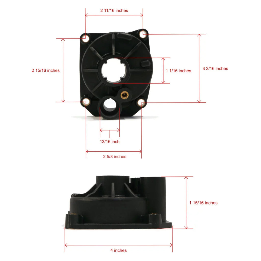 Pump Johnson ROP Repair For 1998 Outboard Shop | 60HP Housing Impeller, The Water Kit J60TTLECM
