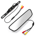 Mirror System Camera Driving Camera Reverse View Parking Backup Cheefull Night Vehicles 4.3" Car Vision Camera Rear Cam