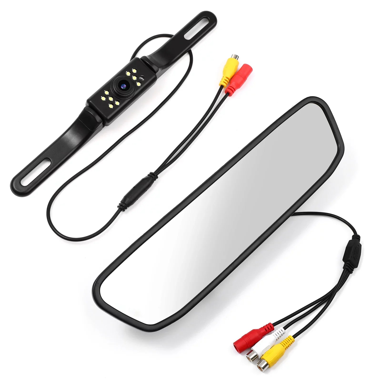 Mirror System Camera Driving Camera Reverse View Parking Backup Cheefull Night Vehicles 4.3" Car Vision Camera Rear Cam