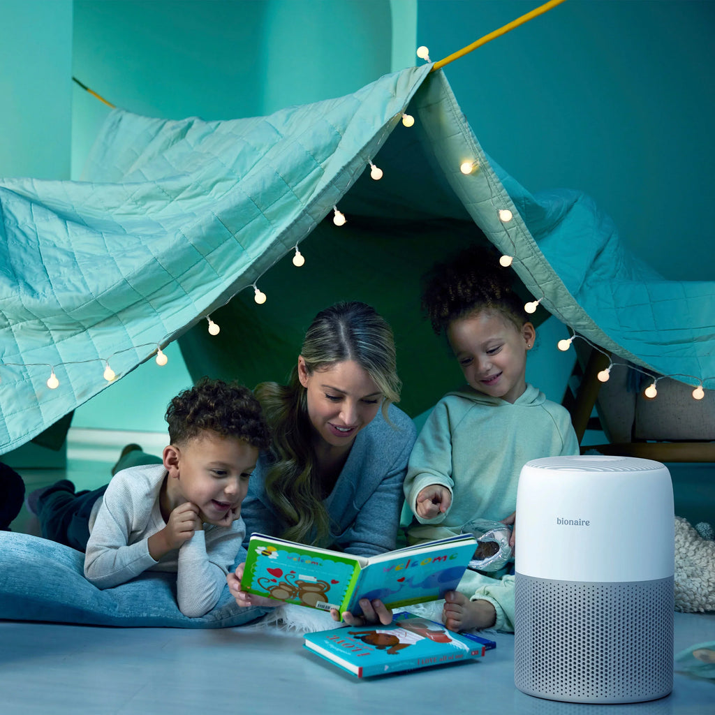 99.7% HEPA Mini Count Removes of 1 White, Allergens, Bionaire True Air Tower Purifier,
