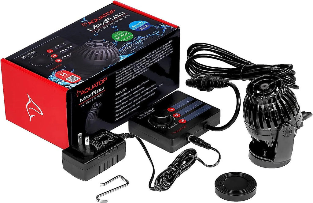 Safe 2,113 Wavemaker Maxflow Or For Controller, Pump 55-125 GPH Connect Gallon Aquariums, MWV-2000 Wirelessly & More Pump, water – DC 2 Salt Fits Units, Aquarium With Tanks,
