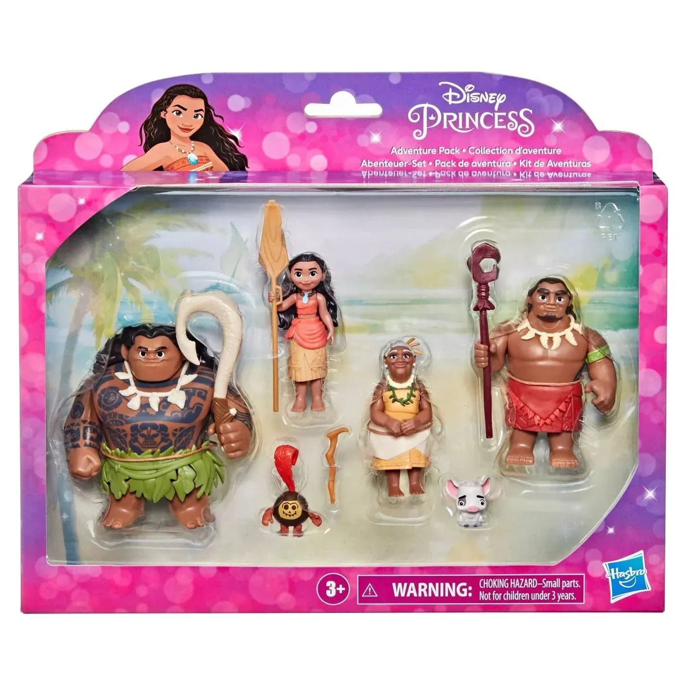 Movie-inspired Princess Accessories Hasbro Adventure Moana Disney Toy With Multipack