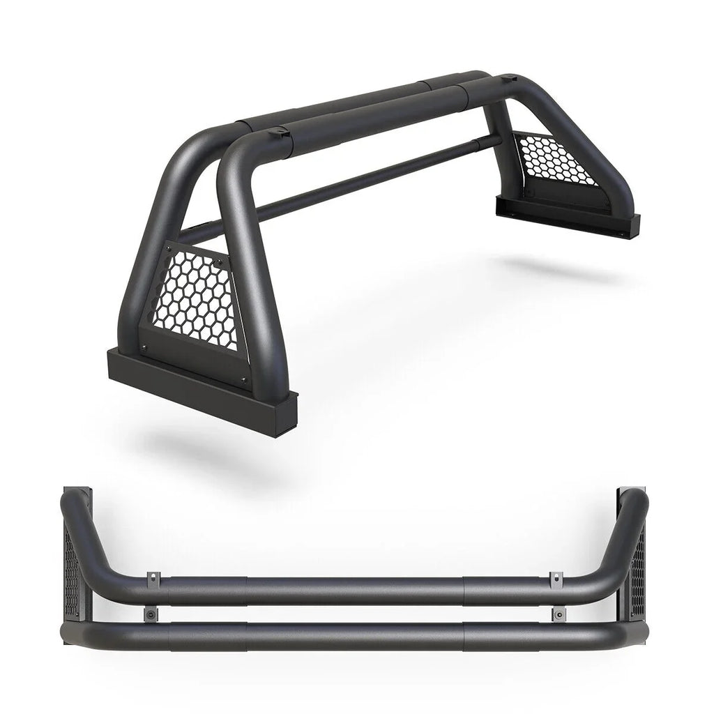 2019-2023 For 62.9-74.7" Truck Bed Bar Ranger Ford Fit Rack Adjustable Sport Chase Roll Bar