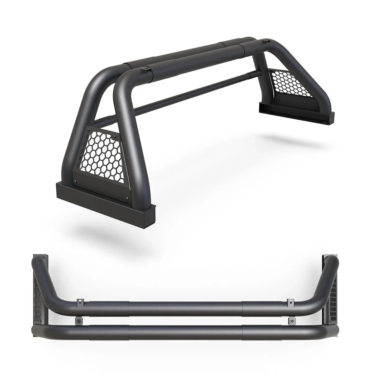 2019-2023 For 62.9-74.7" Truck Bed Bar Ranger Ford Fit Rack Adjustable Sport Chase Roll Bar