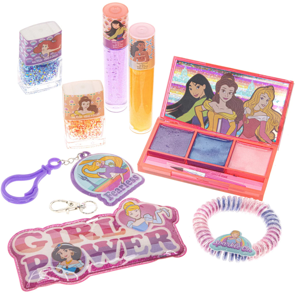 Beauty Cosmetic 3+ Girls, Townley Ages Girl Princess Backpack - Set for Disney Makeup
