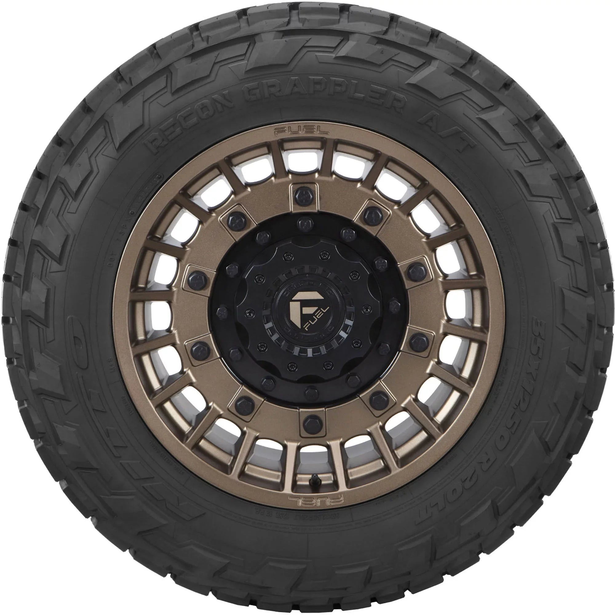 A/T Set of Grr LT315/50R24 127/124S 4 Tires Recon F Nitto