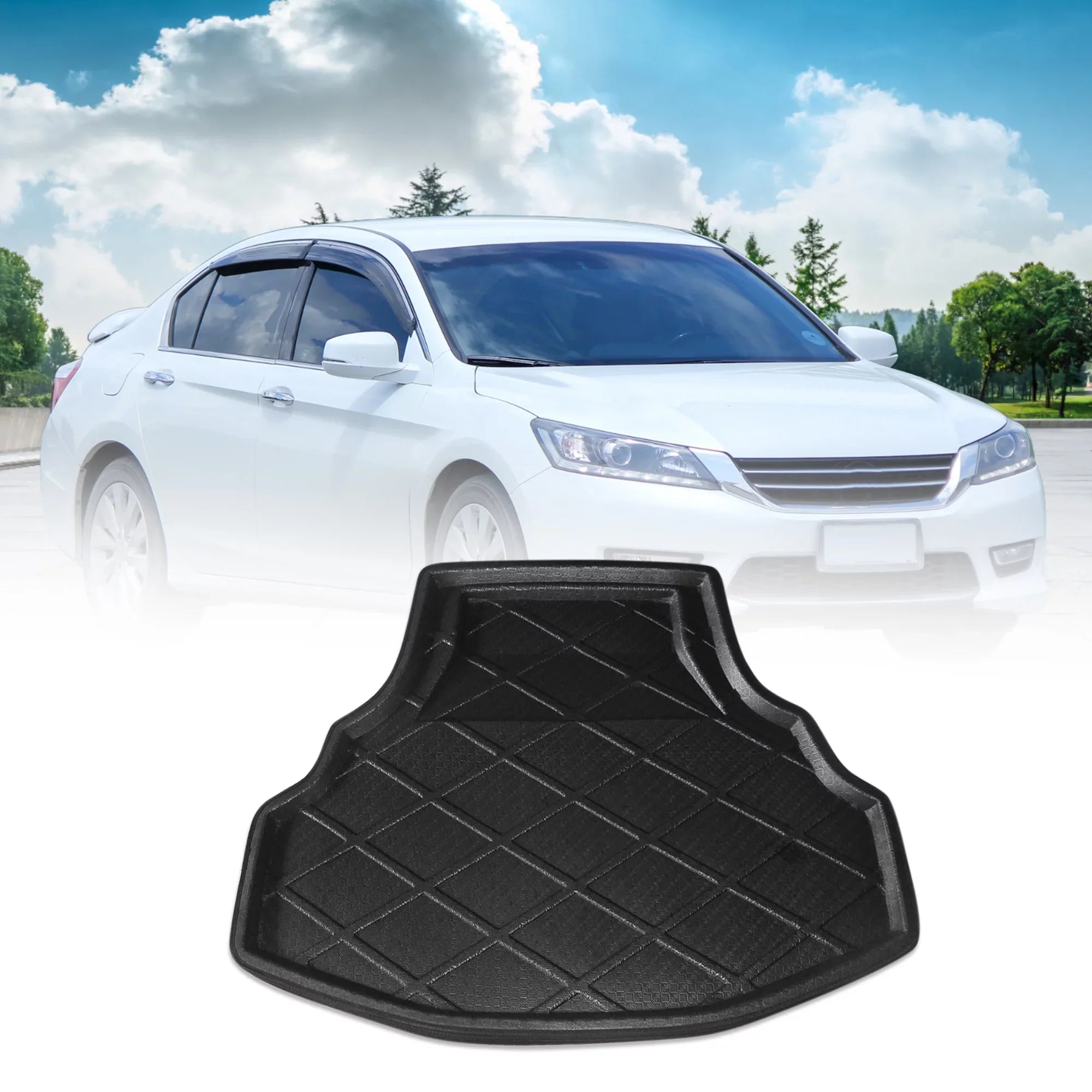 Trunk Mat for Honda Floor Accord Liner Rear Bargains Unique Tray 8 Cargo 08-12