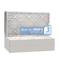 Air Hi-E MERV 40 Pack) Surface 16x20x4, Extended (3 Purolator 8, Filter, Mechanical Pleated